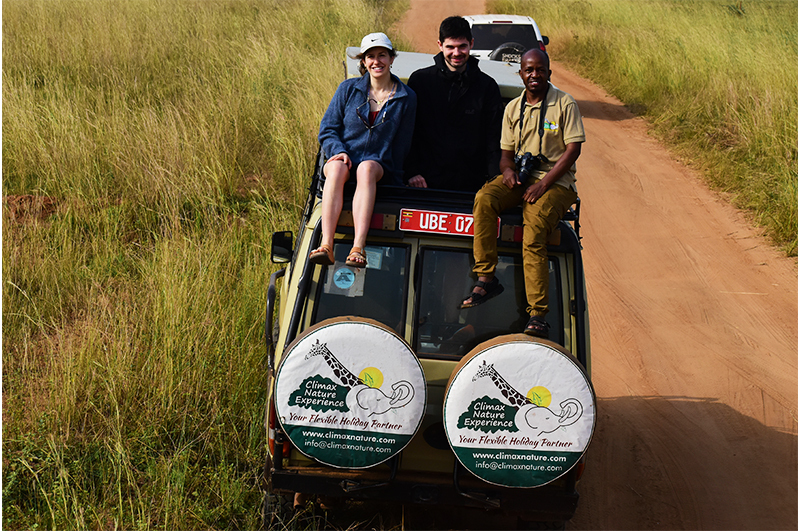 Auf einer Tierbeobachtung im Murchison Falls Nationalpark